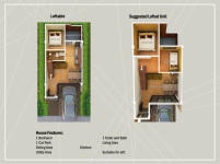 Moderno Loftable Bungalow House-floor plan